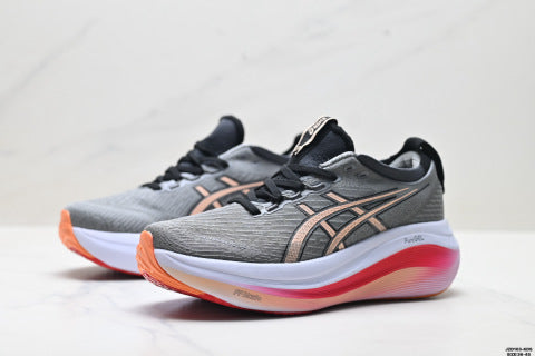 ASICS Gel-Nimbus 27 Professional Running Shoes, Sports Shoes, Comfortable, Slip-resistant, Durable, Low-top Casual Shoes for Men and Women
