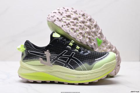 ASICS GEL-TRABUCO MAX 3 Running Shoes: Breathable Mesh, Durable, Suitable for Trail Running.