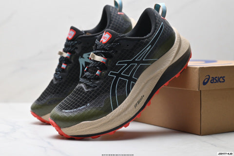 ASICS GEL-TRABUCO MAX 3 Running Shoes: Breathable Mesh, Durable, Suitable for Trail Running.