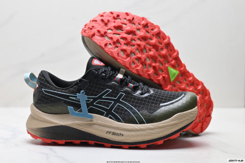 ASICS GEL-TRABUCO MAX 3 Running Shoes: Breathable Mesh, Durable, Suitable for Trail Running.