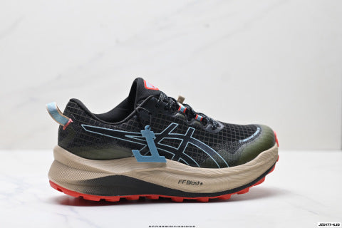 ASICS GEL-TRABUCO MAX 3 Running Shoes: Breathable Mesh, Durable, Suitable for Trail Running.