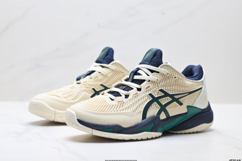 Asics Court FF 3 athletic shoes, durable, breathable, low-top professional tennis shoes.