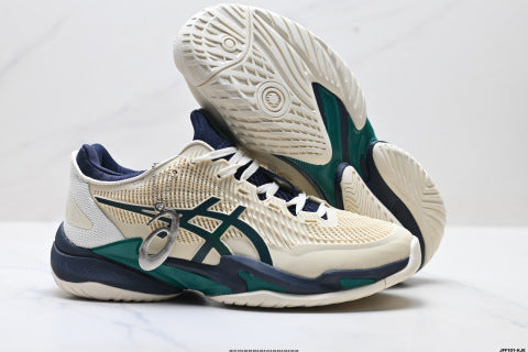Asics Court FF 3 athletic shoes, durable, breathable, low-top professional tennis shoes.