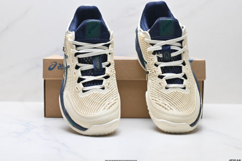 Asics Court FF 3 athletic shoes, durable, breathable, low-top professional tennis shoes.