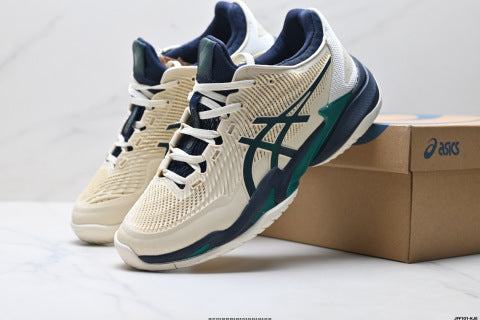 Asics Court FF 3 athletic shoes, durable, breathable, low-top professional tennis shoes.
