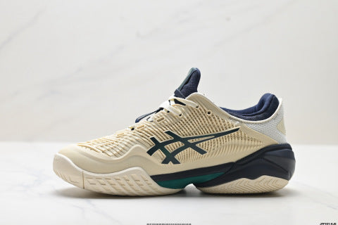 Asics Court FF 3 athletic shoes, durable, breathable, low-top professional tennis shoes.