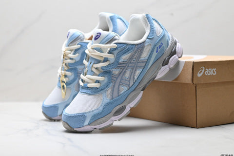 ASICS GEL-NYC Running Shoes, Breathable Mesh Upper, Sports Shoes, Casual, Anti-slip, Cushioning, Men's and Women's Shoes