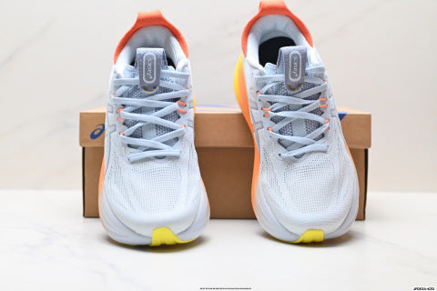 Asics Gel-Nimbus 28 Sneakers: Comfortable, Slip-resistant, Durable, Low-top Casual Running Shoes