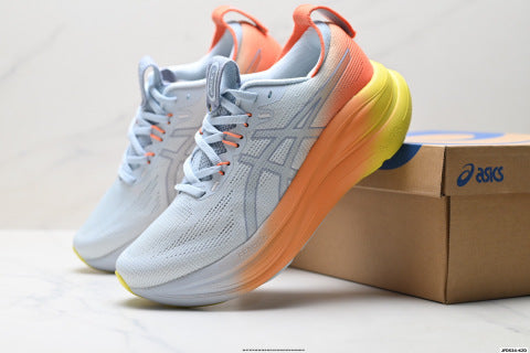 Asics Gel-Nimbus 28 Sneakers: Comfortable, Slip-resistant, Durable, Low-top Casual Running Shoes