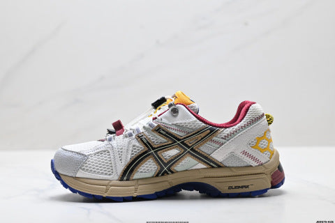 Asics Gel-Kahana 8 FL Series Sneakers: Low-top, lightweight, cushioned, casual running shoes.