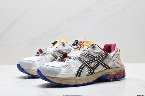 Asics Gel-Kahana 8 FL Series Sneakers: Low-top, lightweight, cushioned, casual running shoes.
