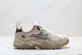 Asics Gel-Truck athletic shoes, designed for hiking, trekking, shock absorption, slip resistance, durability, balance, and lightweight performance.