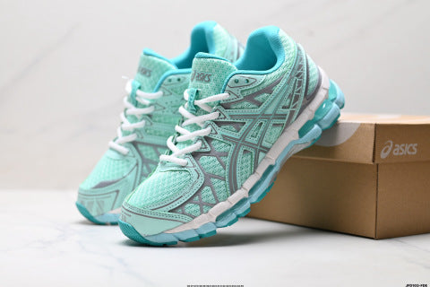 Asics Gel-Kayano 20 Sneakers: Comfortable, versatile, durable, breathable, low-top running shoes.