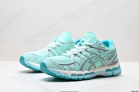 Asics Gel-Kayano 20 Sneakers: Comfortable, versatile, durable, breathable, low-top running shoes.