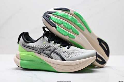 Asics Gel-Nimbus 28 Sneakers, Men's and Women's Comfortable, Slip-Resistant, Wear-Resistant Low-Top Casual Running Shoes
