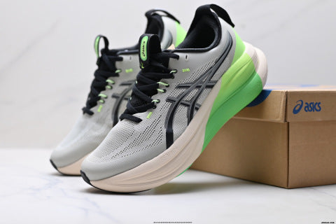 Asics Gel-Nimbus 28 Sneakers, Men's and Women's Comfortable, Slip-Resistant, Wear-Resistant Low-Top Casual Running Shoes