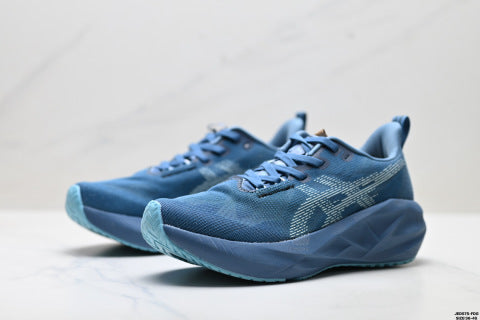 Asics NOVABLAST 5 CP Running Shoes: Low-top, lightweight, breathable, cushioned casual athletic shoes.