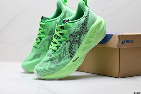 Asics NOVABLAST 5 CP Sneakers: Low-top, lightweight, breathable, cushioned casual running shoes.