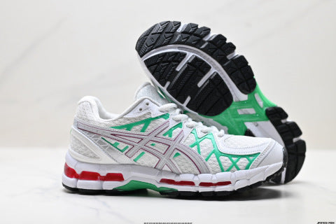 Asics Gel-Kayano 20 Sneakers: Comfortable, versatile, durable, breathable, low-top running shoes.