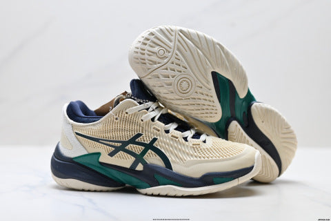 Asics Court FF 3 Professional Tennis Shoes, Durable and Breathable, Suitable for Men and Women, Casual Sports Shoes