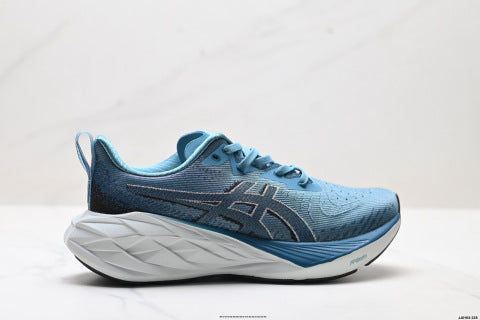 ASICS NOVAVLAST 4 Running Shoes: Slip-resistant, durable, suitable for outdoor trail running and casual sports.